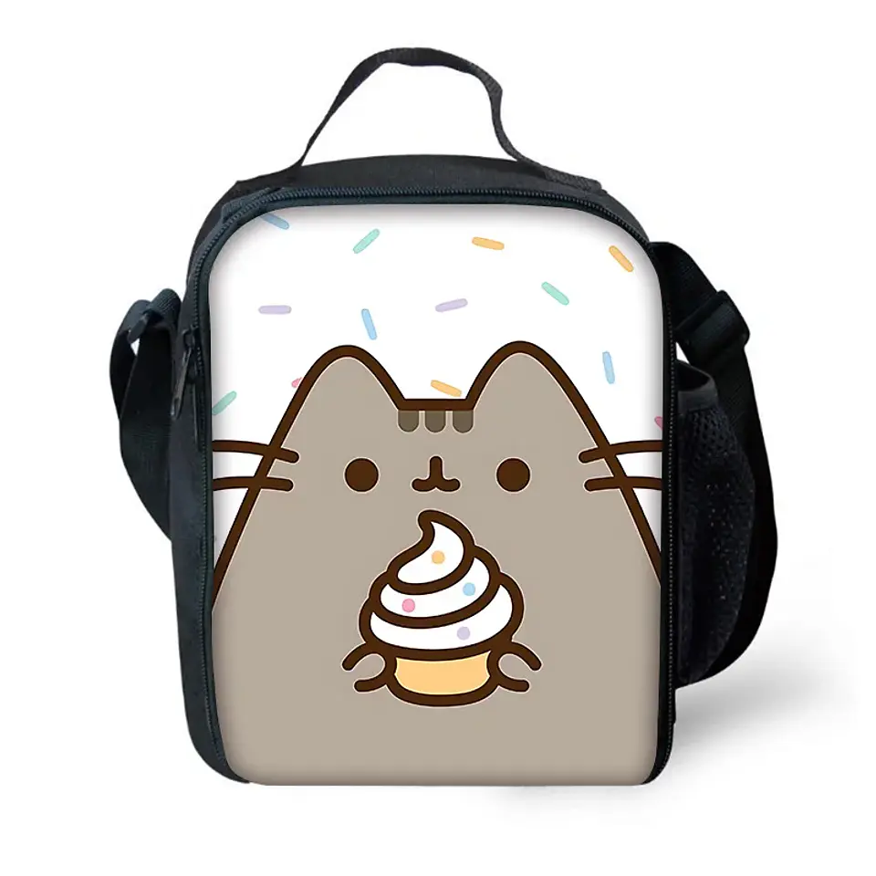 Kawaii Cat School Backpack Set – Lunch Bag & Pencil 22