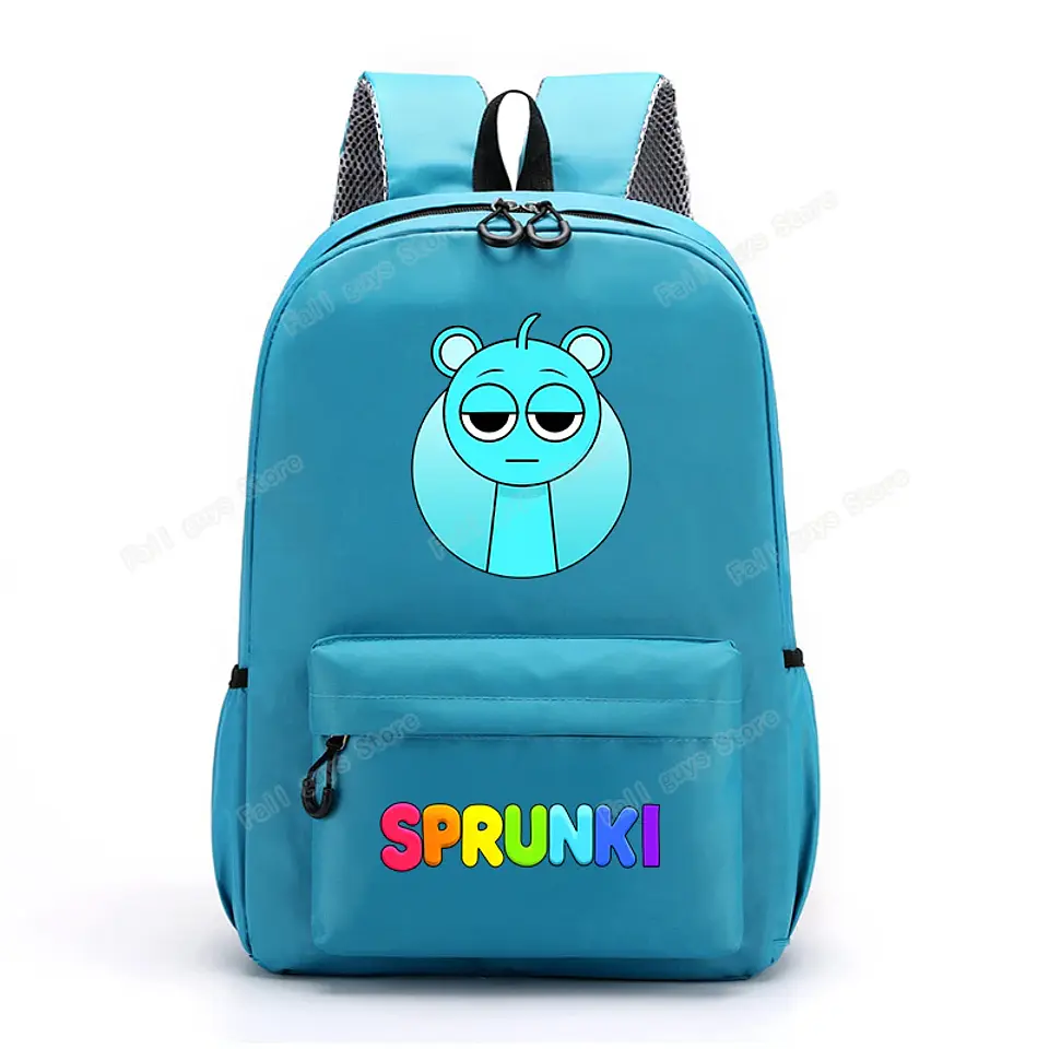 Gaming Figure Print Backpack – Trend Design 18