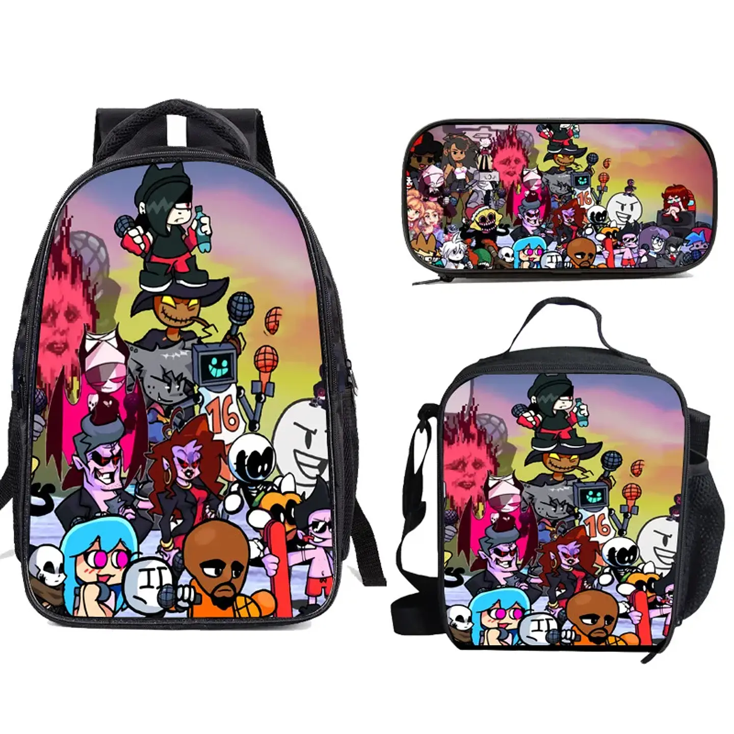 Rhythm Game Backpack Set – Pencil Case Included 23