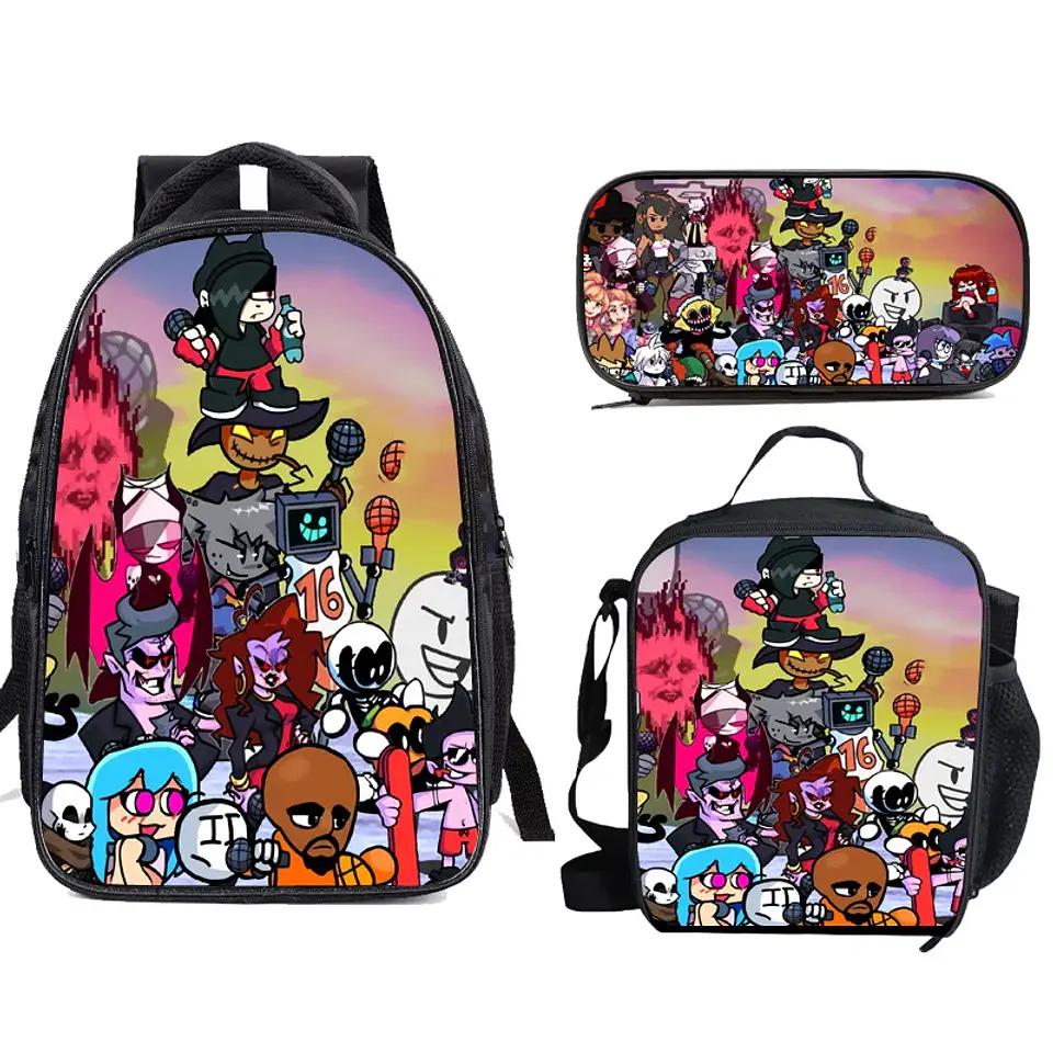 Rhythm Game Backpack Set – Pencil Case Included 23