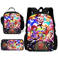Cartoon School Backpack Set – Lunch Bag & Pencil Case - thumbnail 23