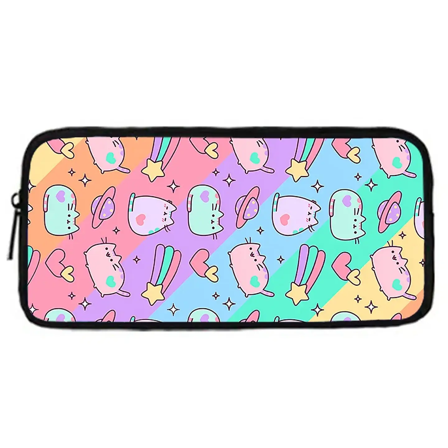 Kawaii Cat School Backpack Set – Lunch Bag & Pencil 24