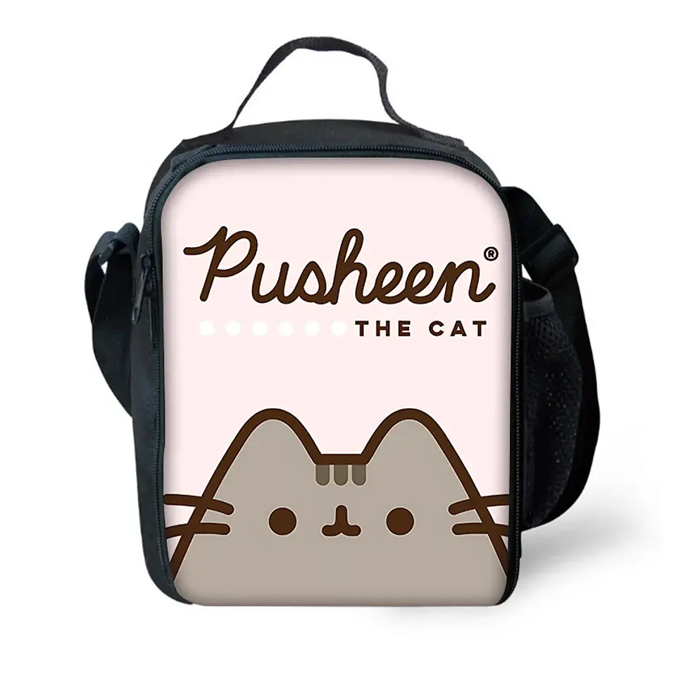 Kawaii Cat School Backpack Set – Lunch Bag & Pencil 25