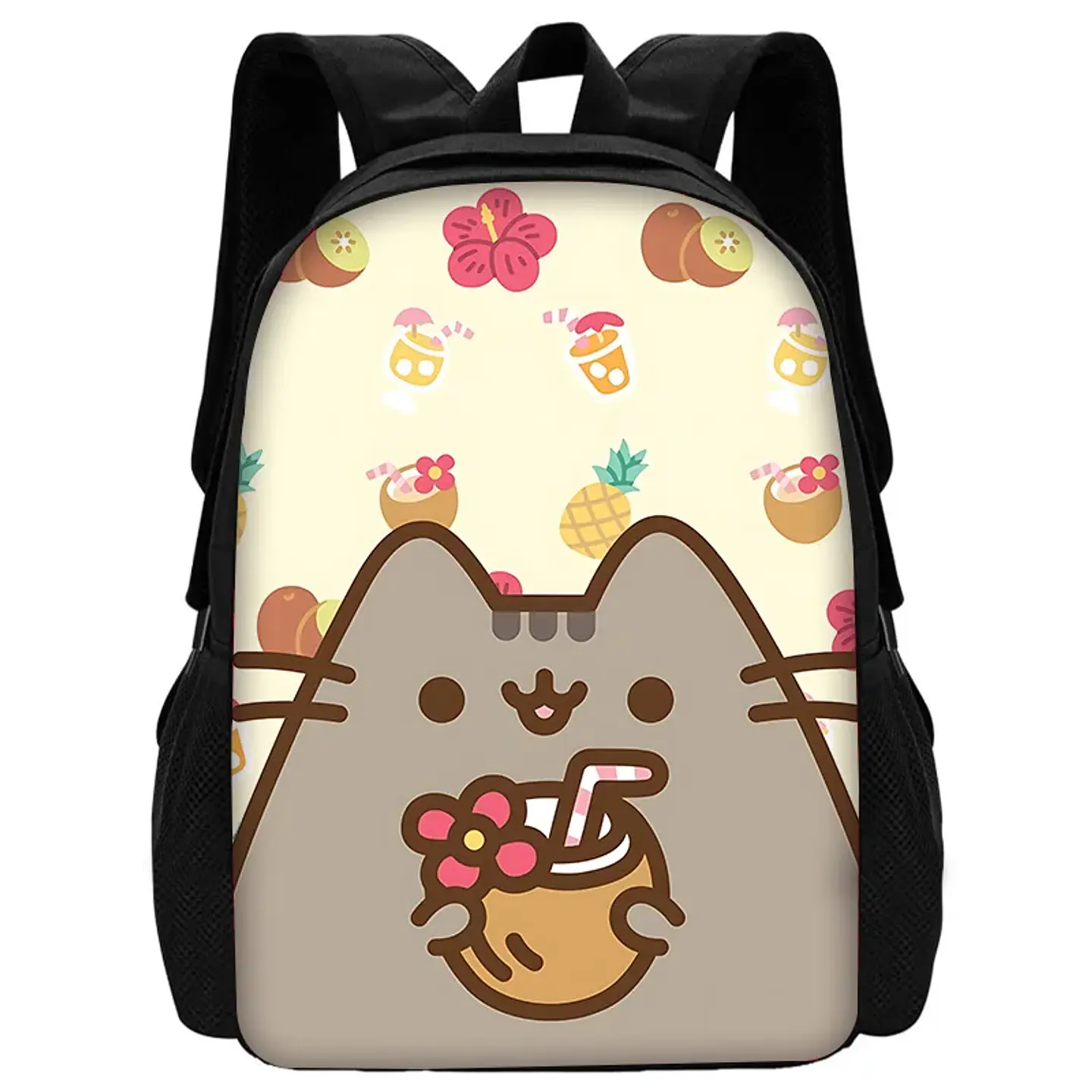 Kawaii Cat School Backpack Set – Lunch Bag & Pencil 28