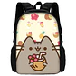 Kawaii Cat School Backpack Set – Lunch Bag & Pencil - thumbnail 28