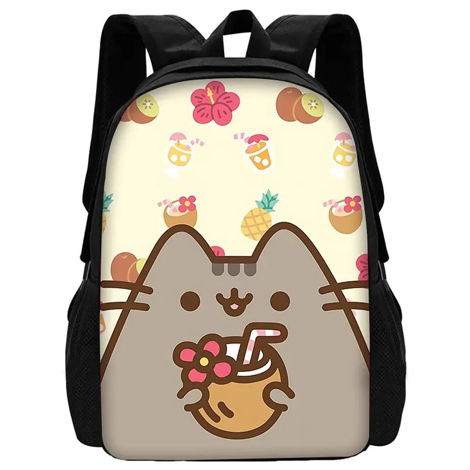 Kawaii Cat School Backpack Set – Lunch Bag & Pencil 28