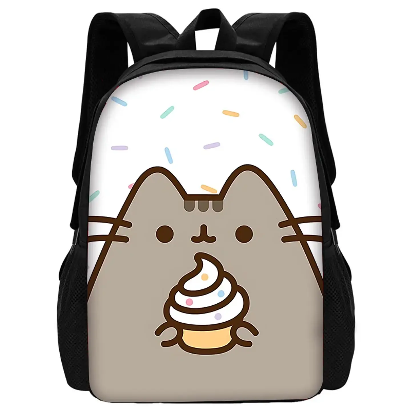 Kawaii Cat School Backpack Set – Lunch Bag & Pencil 30