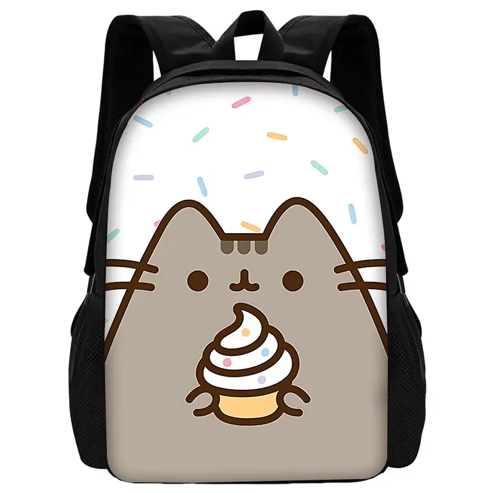 Kawaii Cat School Backpack Set – Lunch Bag & Pencil 30
