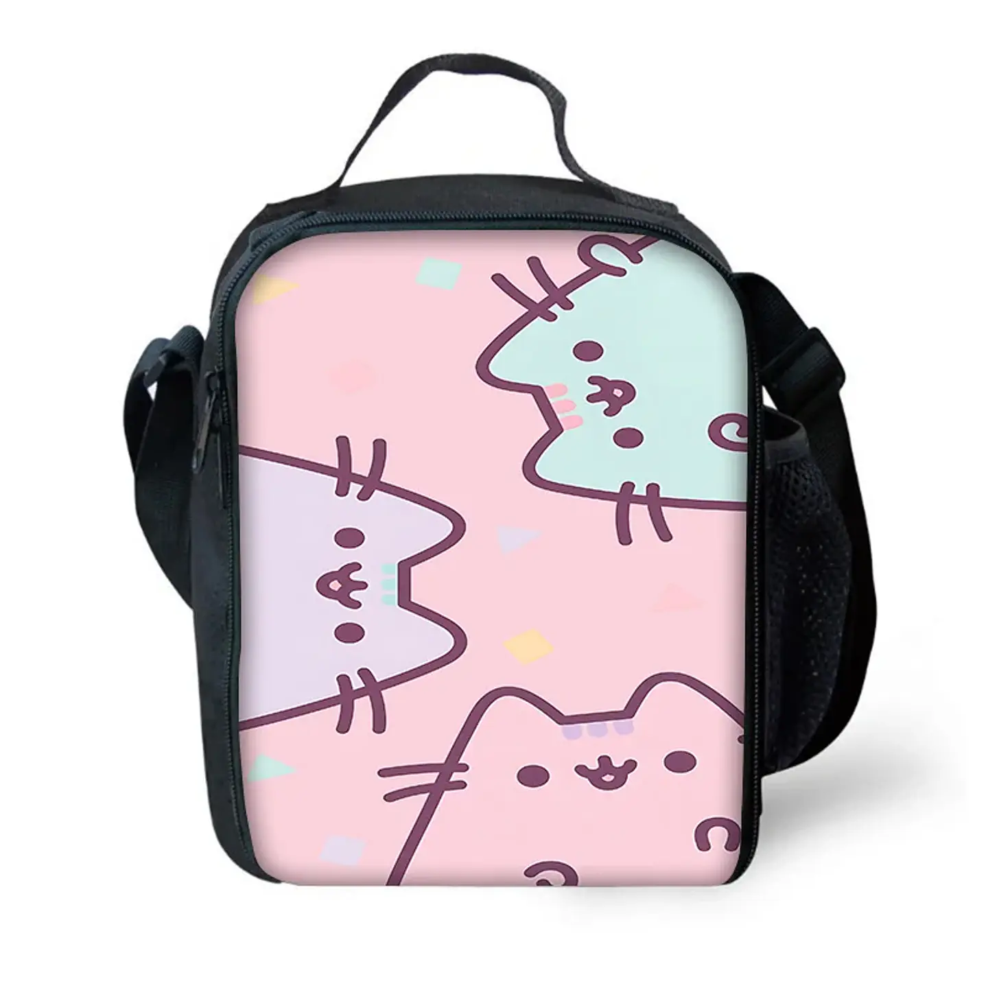 Kawaii Cat School Backpack Set – Lunch Bag & Pencil 34
