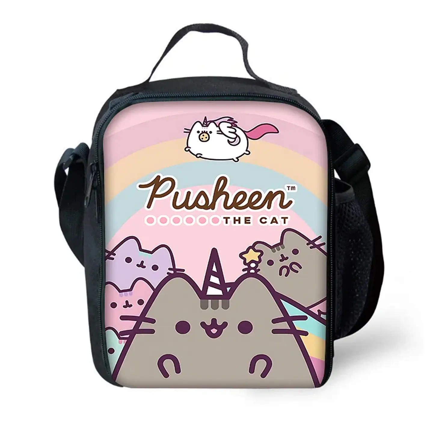 Kawaii Cat School Backpack Set – Lunch Bag & Pencil 35