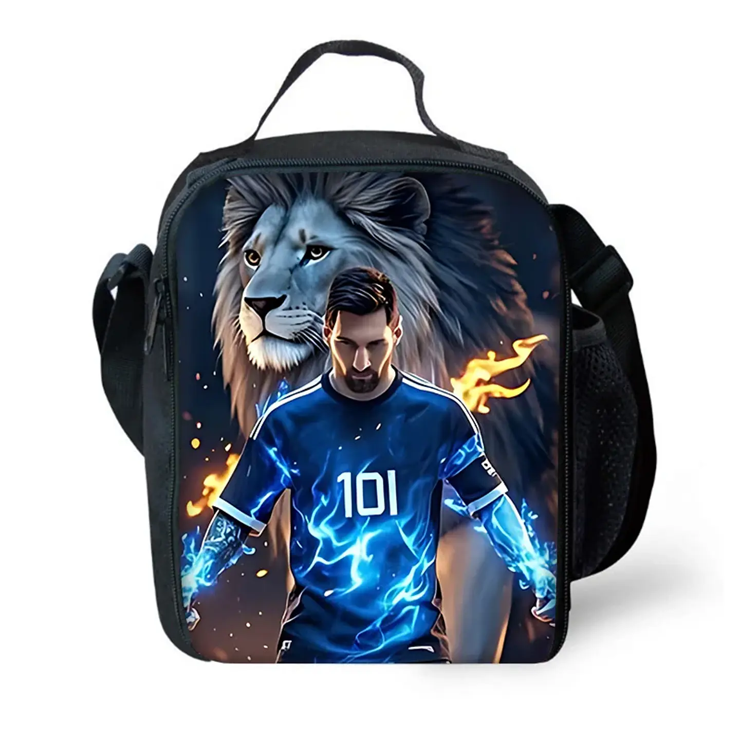 Football Star Backpack Set – Lunch Bag & Pencil 32