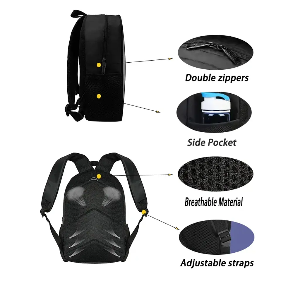 Football Star Backpack Set – Lunch Bag & Pencil 39