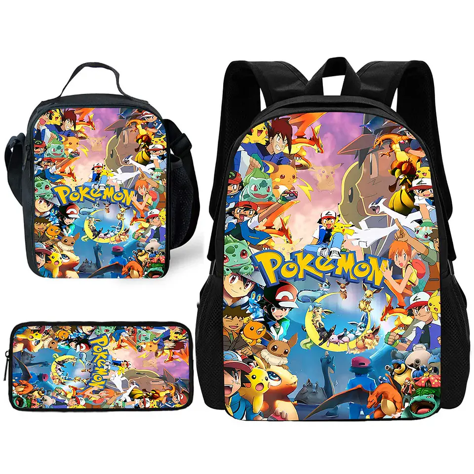 Monster Catcher Backpack Set – Lunch Bag & Pencil 6