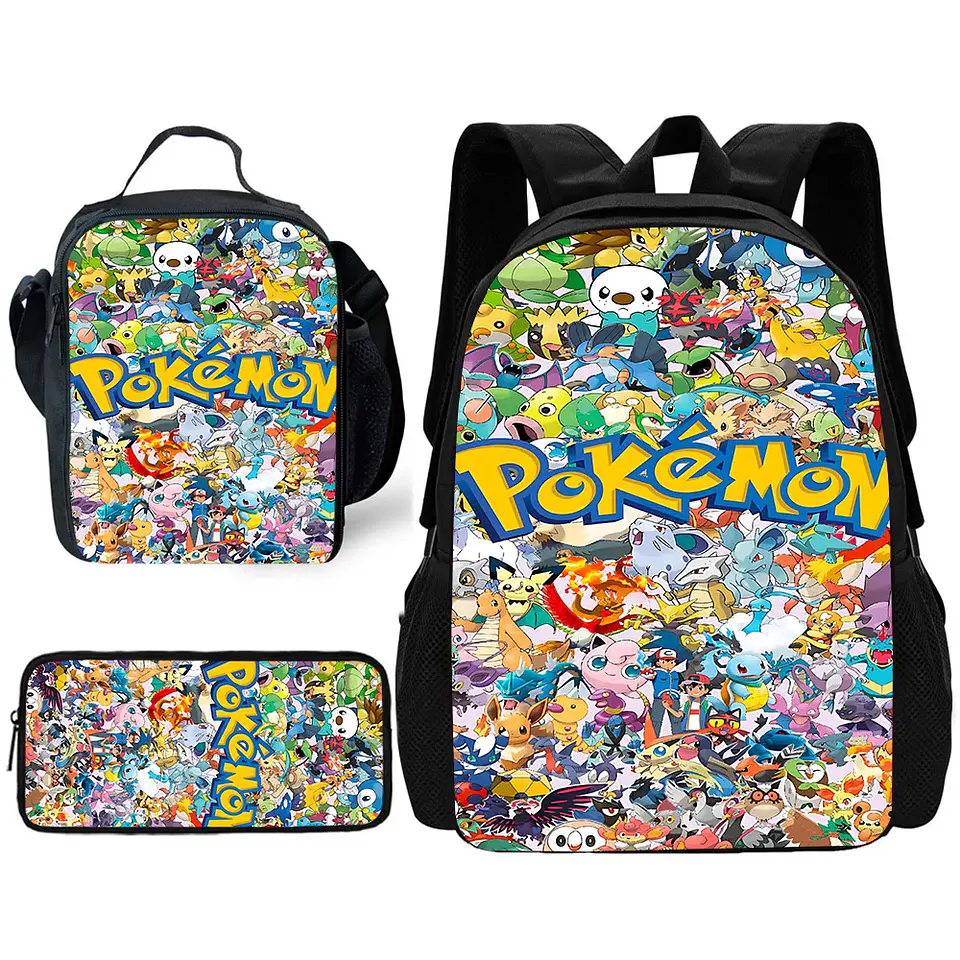 Monster Catcher Backpack Set – Lunch Bag & Pencil 7