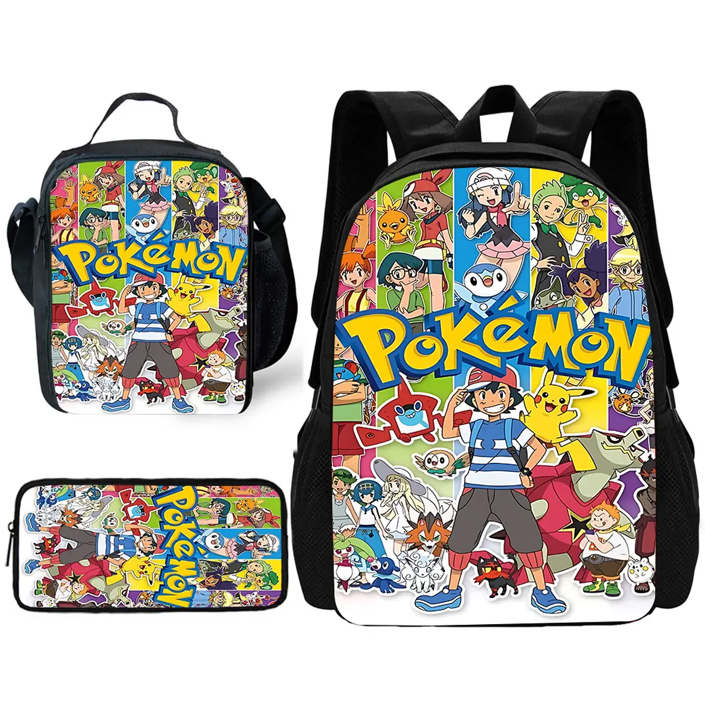 Monster Catcher Backpack Set – Lunch Bag & Pencil 8