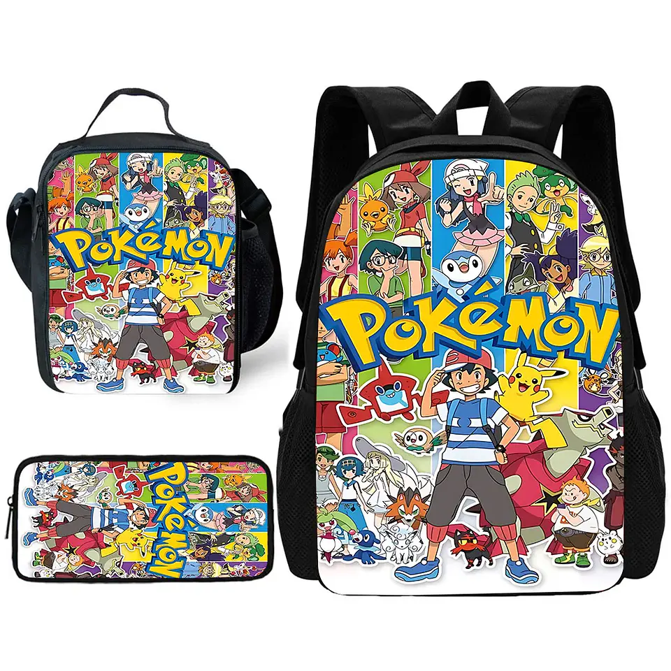 Monster Catcher Backpack Set – Lunch Bag & Pencil 8