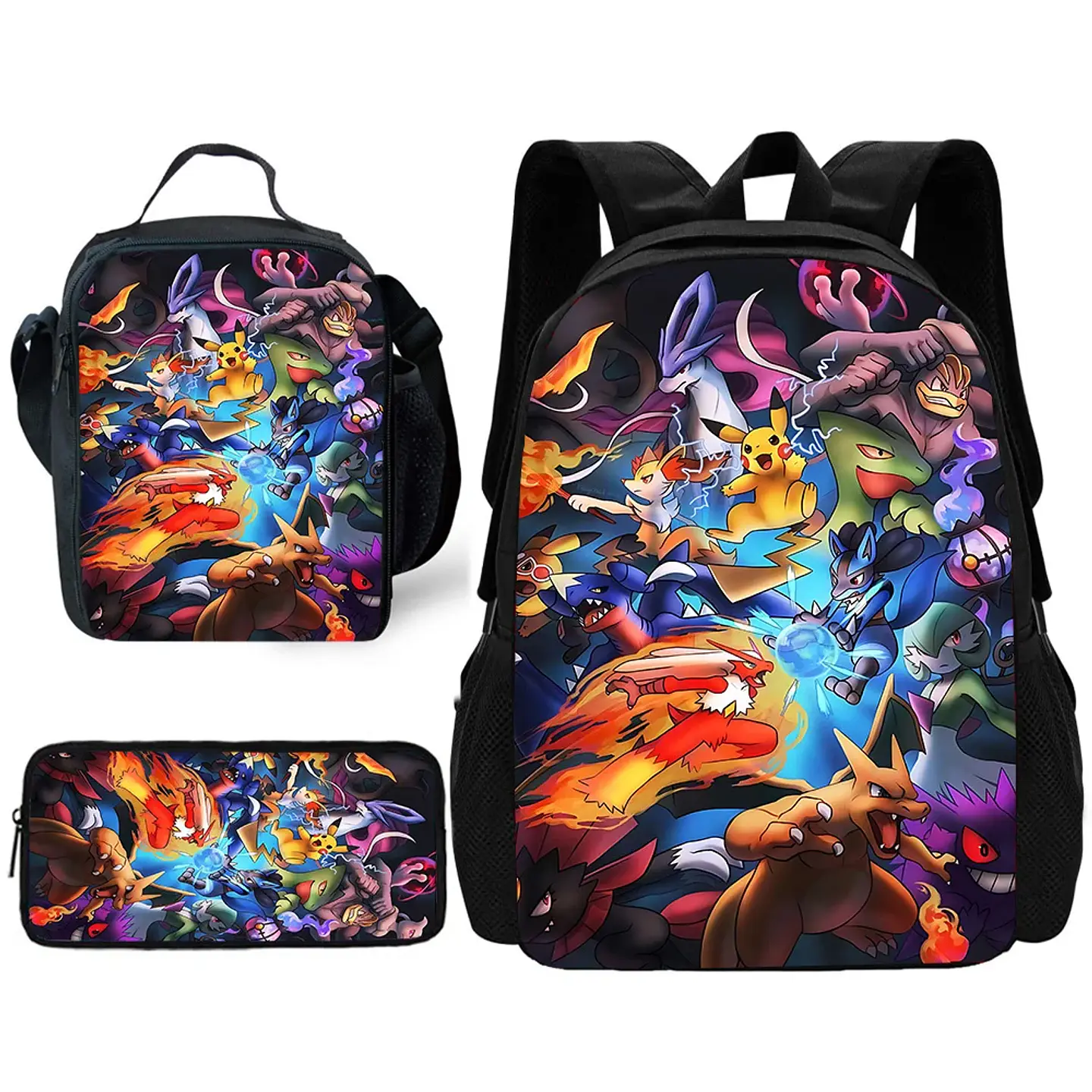 Monster Catcher Backpack Set – Lunch Bag & Pencil 9