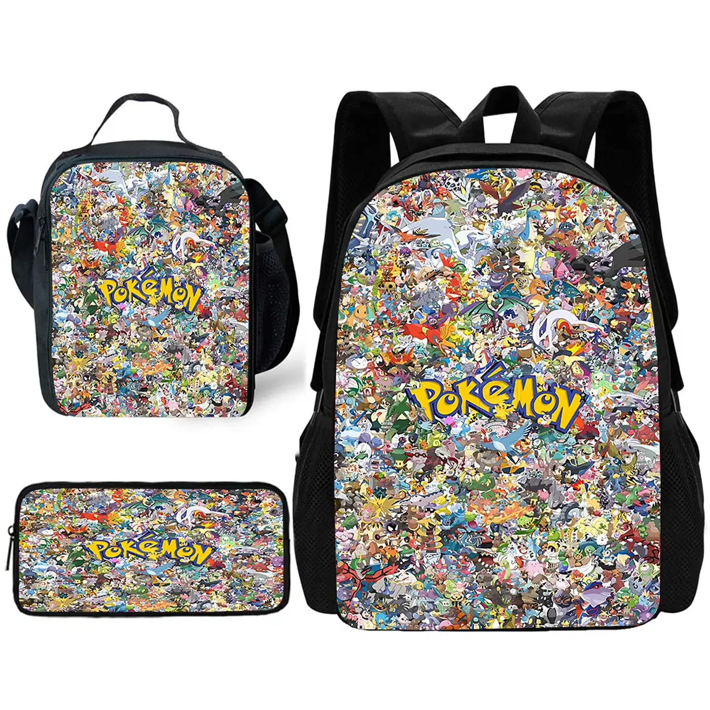 Monster Catcher Backpack Set – Lunch Bag & Pencil 13