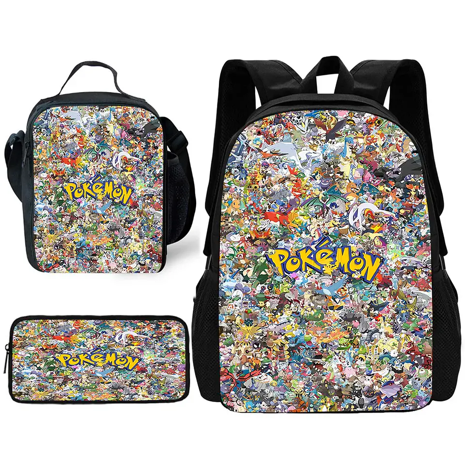 Monster Catcher Backpack Set – Lunch Bag & Pencil 13