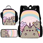 Kawaii Cat Backpack Set II – Lunch Bag & Pencil - thumbnail 1