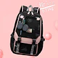Large Canvas Backpack – Teen Girls School Bag - thumbnail 3