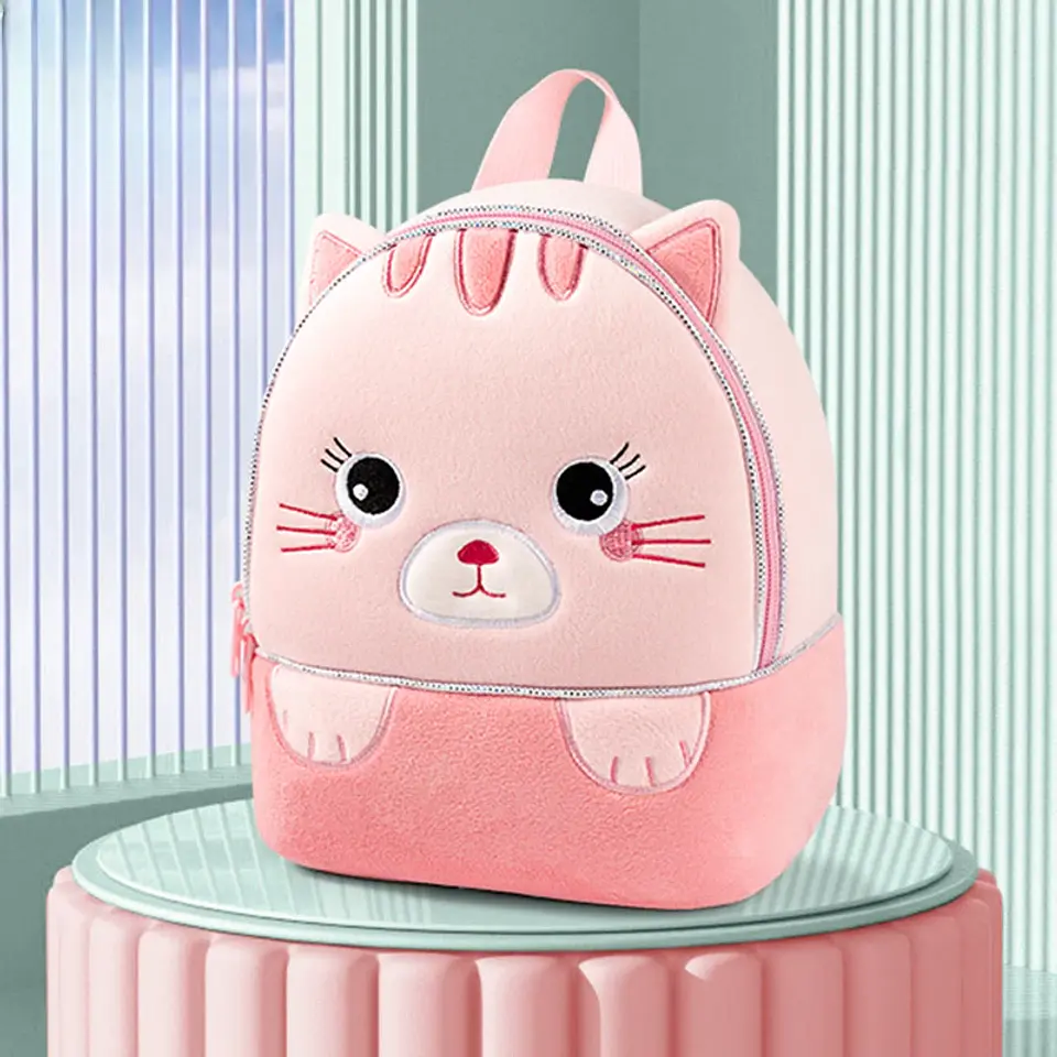 Plush Animal Backpack – Kindergarten Anti-Lost 5