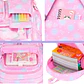 Candy Color Girls Backpack – Side-Open Design - thumbnail 5