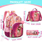 Floral Backpack Set – Lunch Bag & Pencil Case - thumbnail 3