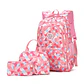 Geometric Print Waterproof Backpack – Girls - thumbnail 8