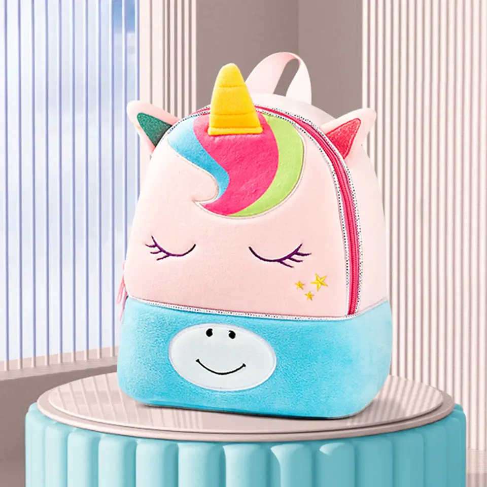 Plush Animal Backpack – Kindergarten Anti-Lost 6
