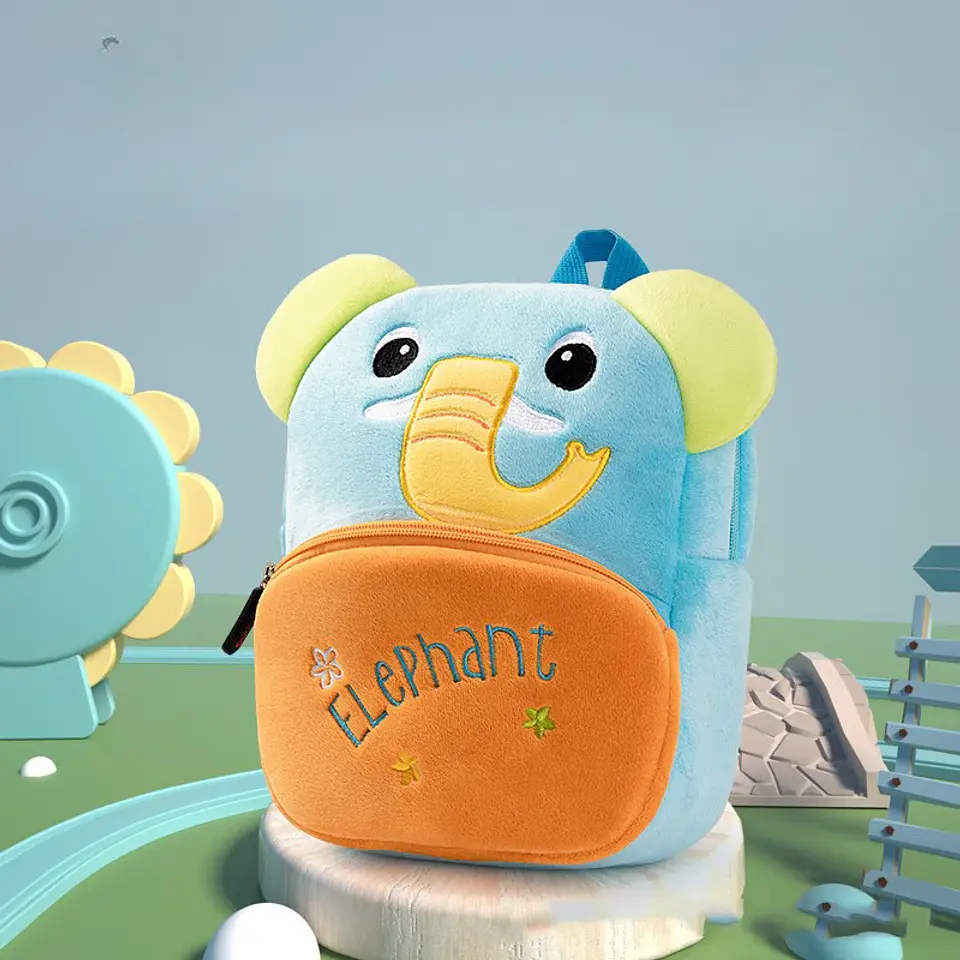 Plush Animal Backpack – Kindergarten Anti-Lost 7