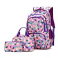 Geometric Print Waterproof Backpack – Girls - thumbnail 12