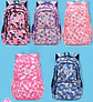 Geometric Print Waterproof Backpack – Girls - thumbnail 13