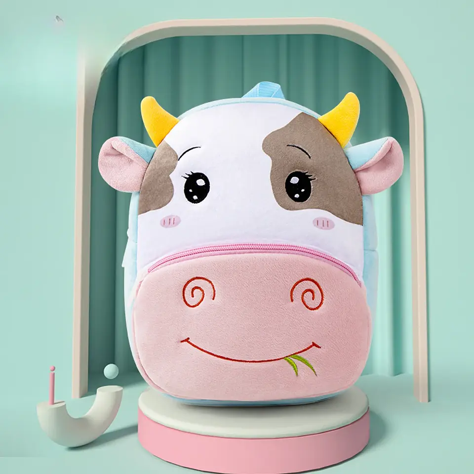 Plush Animal Backpack – Kindergarten Anti-Lost 11
