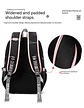 Large Canvas Backpack – Teen Girls School Bag - thumbnail 12