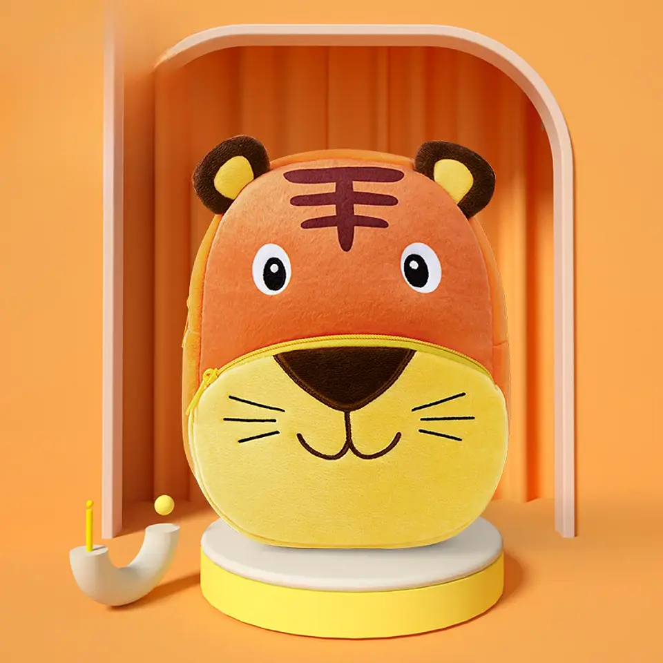 Plush Animal Backpack – Kindergarten Anti-Lost 14
