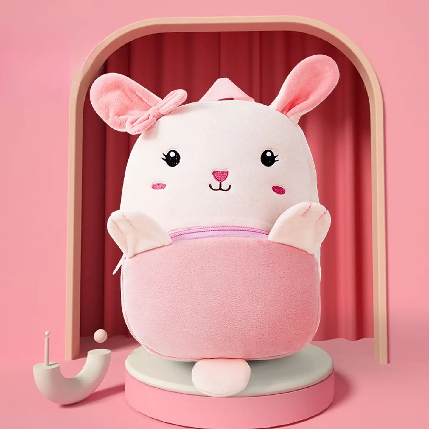 Plush Animal Backpack – Kindergarten Anti-Lost 15