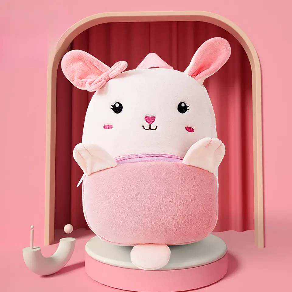 Plush Animal Backpack – Kindergarten Anti-Lost 15