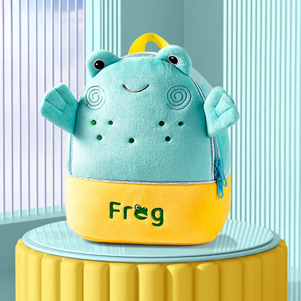 Plush Animal Backpack – Kindergarten Anti-Lost 16