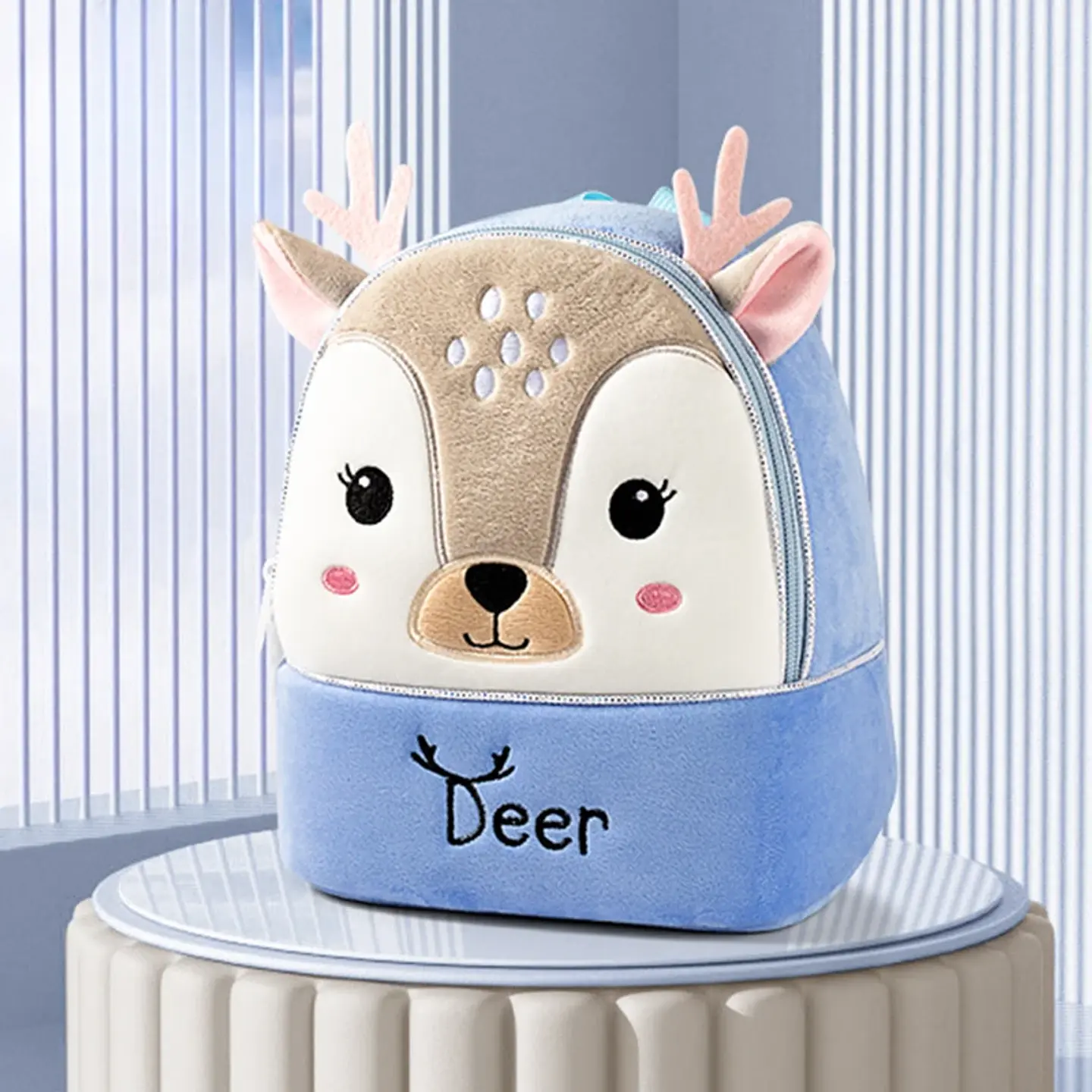 Plush Animal Backpack – Kindergarten Anti-Lost 17