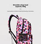 Geometric Print Waterproof Backpack – Girls - thumbnail 18