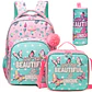 Floral Backpack Set – Lunch Bag & Pencil Case - thumbnail 13