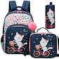 Floral Backpack Set – Lunch Bag & Pencil Case - thumbnail 14