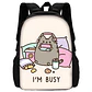 Kawaii Cat Backpack Set II – Lunch Bag & Pencil - thumbnail 29