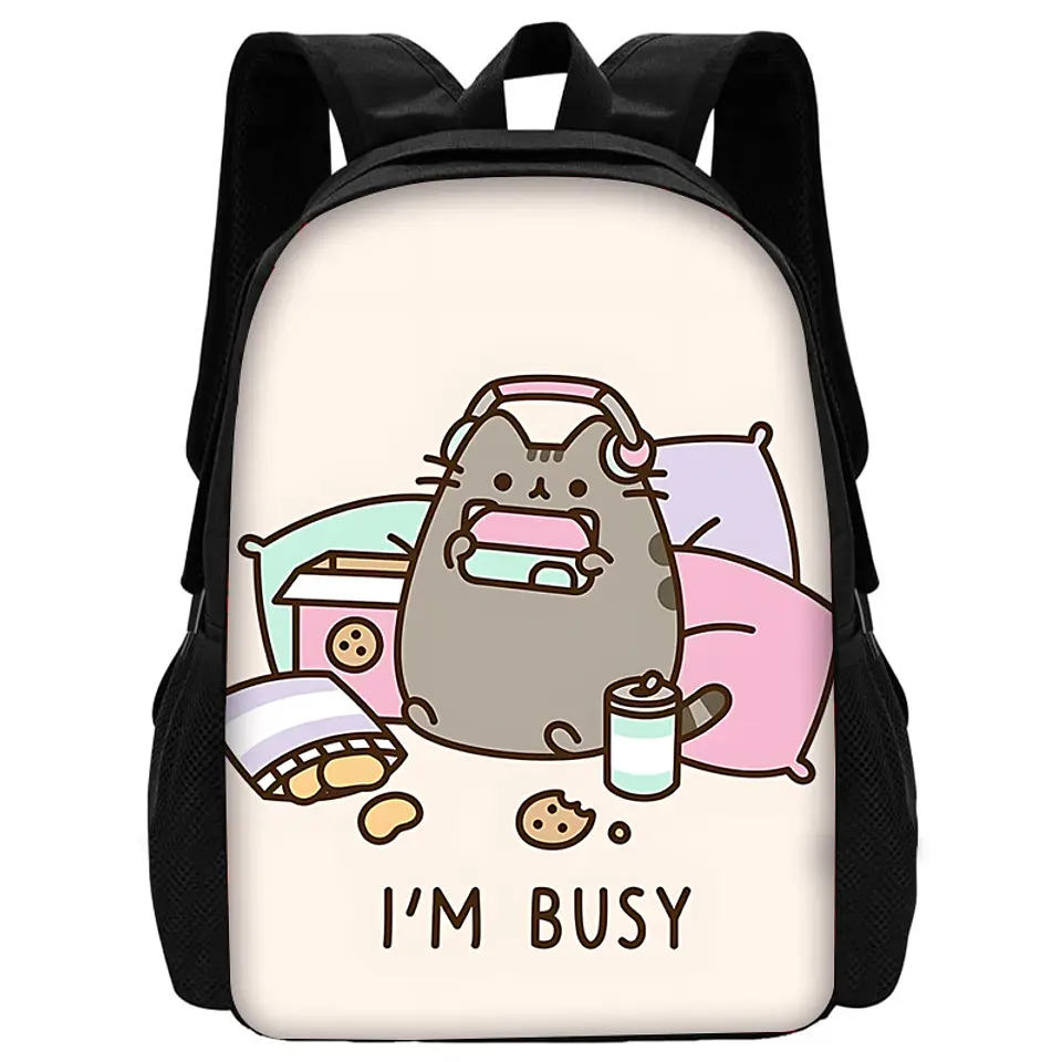 Kawaii Cat Backpack Set II – Lunch Bag & Pencil 29