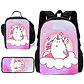 Kawaii Cat Backpack Set II – Lunch Bag & Pencil - thumbnail 32