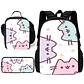 Kawaii Cat Backpack Set II – Lunch Bag & Pencil - thumbnail 34