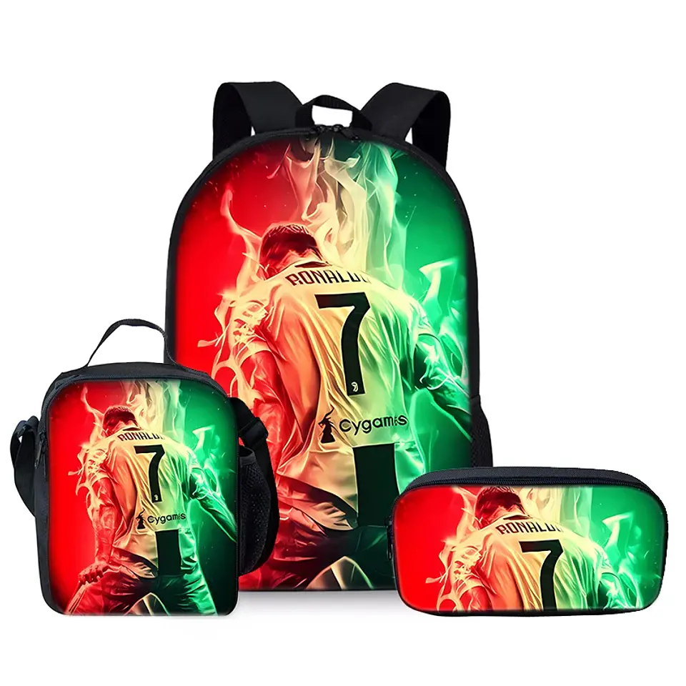 Football Backpack Set – Lunch Bag & Pencil Case 2