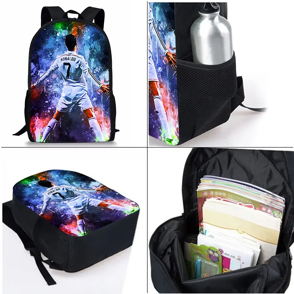Football Backpack Set – Lunch Bag & Pencil Case 6