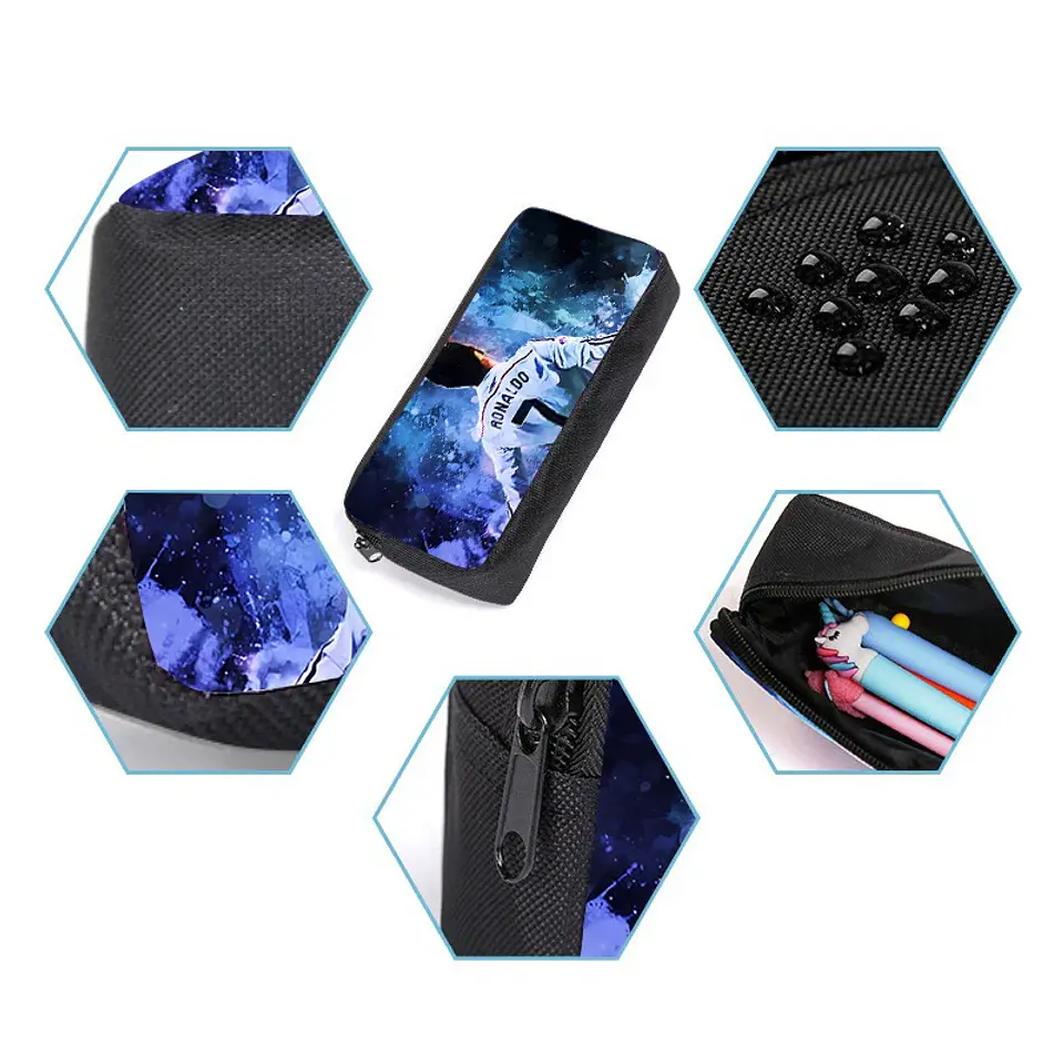 Football Backpack Set – Lunch Bag & Pencil Case 8